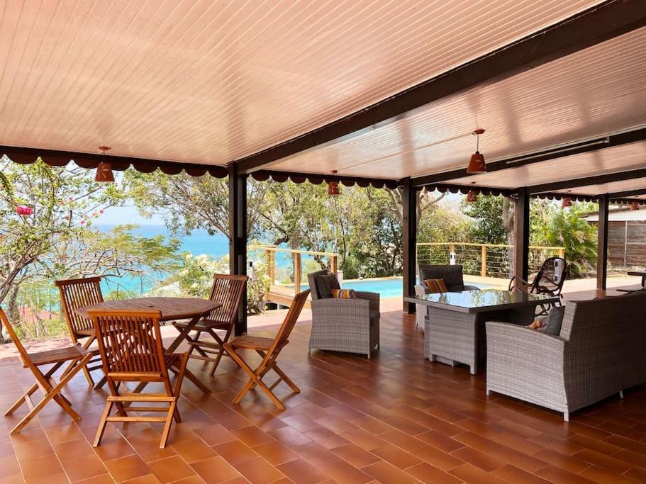 Le Caillou *** Belle Villa, 4 Chambres, Piscine, Vue Mer *** ル・ディアマン エクステリア 写真